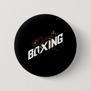 Boksen Boksen Byg Kickboksen Boksen Boksen Liefheb Ronde Button 5,7 Cm