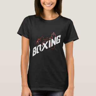 Boksen Boksen Byg Kickboksen Boksen Boksen Liefheb T-shirt