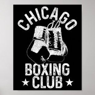Boksen Chicago Boksen Club Bokser Poster