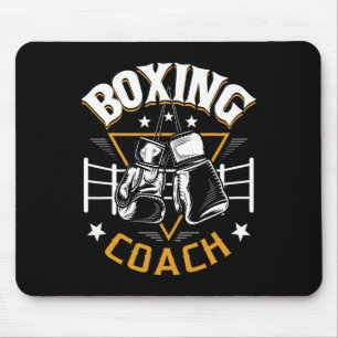 Boksen Coach - Kickboksen Kickboxer Gym Boxer 1 Muismat