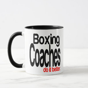 Boksen coaches doen het beter mok