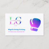 Boksen CUSTOM LOGO QR Visitekaartje (Voorkant)