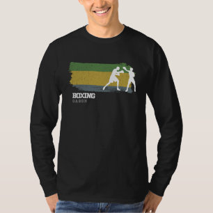 Boksen Gabon Vechtsporten Vechters Boksen T-shirt