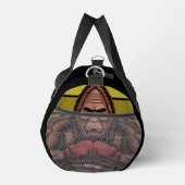 Boksen gorilla grote voet retro naam of eigen teks plunjezak (Rechts)