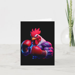 Boksen Haan Boxer Kickboxer MMA Fighter Combat Kaart
