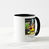 Boksen Humor Mok Gift (Voorkant rechts)