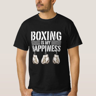 boksen is mijn geluk t-shirt