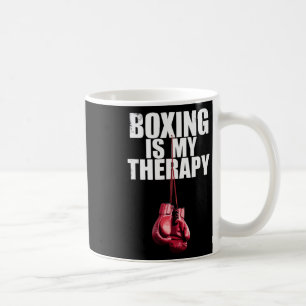 Boksen Is Mijn Therapie Citaat Boksen Kickboksen B Koffiemok