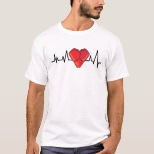 Boksen met hartstocht t-shirt