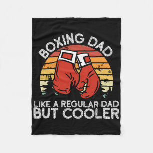 Boksen Pa - Boksen beweegt Boksen Coach Daddy Boxe Fleece Deken