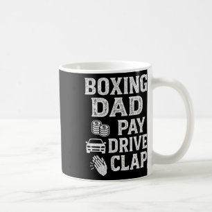 Boksen Papa Betalen Drive Clap Grappig Papa Taken  Koffiemok
