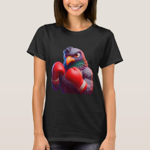 Boksen Pigeon Boxer Kickboxer MMA Fighter Combat S T-shirt