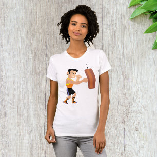 Boksen Ponsen Tas Vrouwen T-shirt