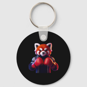 Boksen Red Panda Boxer Kickboxer MMA Fighter Comba Sleutelhanger