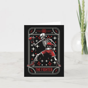 Boksen Sparring - Handschoenen Fighter Boxer Skele Kaart