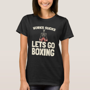 Boksen Sparring - Handschoenen Fighter Boxer T-shirt