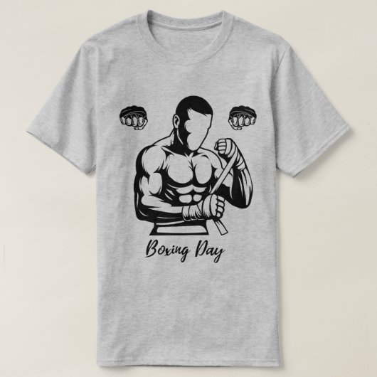 boksen T-shirt (Design voorkant)