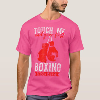 Boksen Training Handschoenen Gratis les Grappig vo T-shirt
