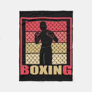 Boksen voor altijd - Boksen Fan - Boksen Gym - Bok Fleece Deken