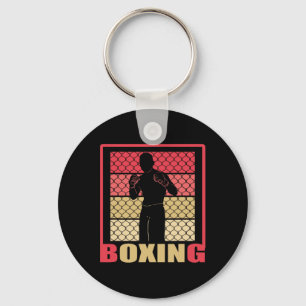 Boksen voor altijd - Boksen Fan - Boksen Gym - Bok Sleutelhanger