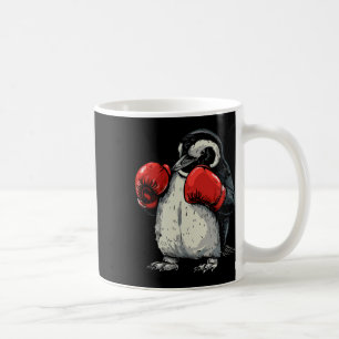 Boksende Pinguïn Met Bokshandschoenen Kickboksen G Koffiemok