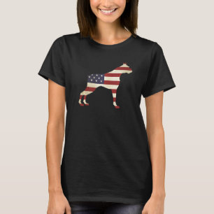 Bokser 4th of July Mannen Vrouwen USA Amerikaanse T-shirt
