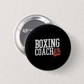 Bokser Coach Bokstrainer Ronde Button 5,7 Cm (Voorkant /achterkant)