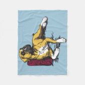 bokser fleece deken (Voorkant)