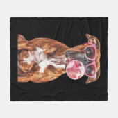 Bokser Fleece Deken (Voorkant (Horizontaal))