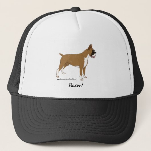 Bokser! Hoed Trucker Pet (Voorkant)