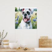 Bokser Hond Beauty Poster (Keuken)