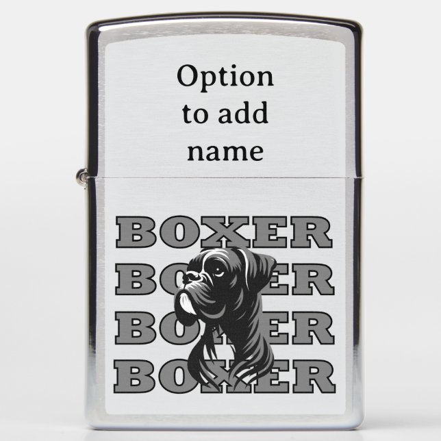 bokser hond genot (Voorkant)
