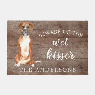 Bokser Hond Gepersonaliseerde Deurmat