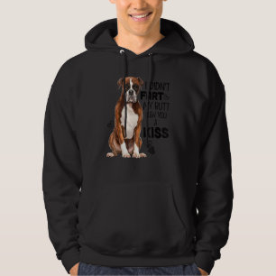 Bokser hond Grappig voor hond Mam Hond Pap Hond Hoodie