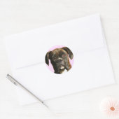 Bokser hond stickers (Envelop)