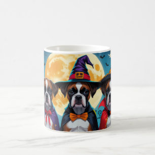 Bokser Honden Pompoen Halloween Grappig Koffiemok