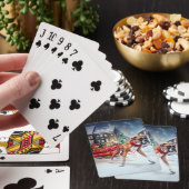 Bokser Kerstfeestperiode Pokerkaarten (Insitu)