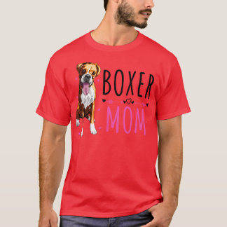Bokser Moeder Schattige Bokser Lover Hondeneigenaa T-shirt