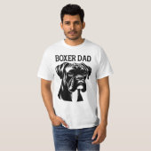 Bokser Pap, Bokser Lovers T-shirt (Voorkant volledig)