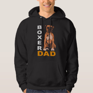 Bokser Papa Vaderdag Dog 1 Hoodie