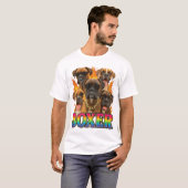 Bokser  t-shirt (Voorkant volledig)
