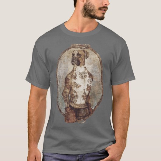 Bokser T-shirt (Voorkant)