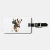 Bokser Trio Bagagelabel (Voorkant horizontaal)