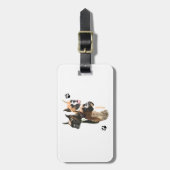 Bokser Trio Bagagelabel (Voorkant verticaal)