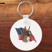 Bokser Vlag Sleutelhanger (Voorkant)