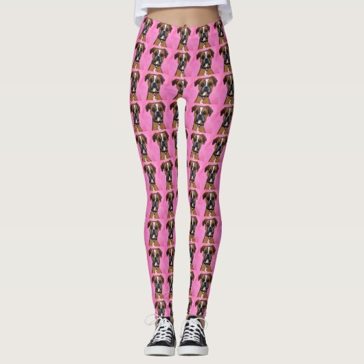 BOKSERHOND LEGGINGS (Voorkant)
