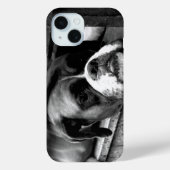 Boksershond op Windowsill iPhm Case-Mate iPhone Case (Achterkant)