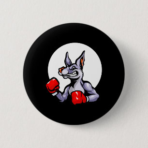 Bokshandschoenen Kangaroo Kickboksen Gevecht Sport Ronde Button 5,7 Cm