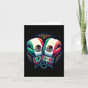 Bokshandschoenen Mexico Boksen Mexicaanse Vlag Kaart
