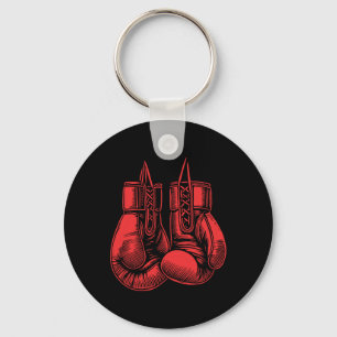 Bokshandschoenen Sport Boxer Kickboxer Workout Fig Sleutelhanger